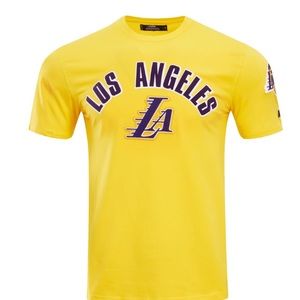 NBA LOS ANGELES LAKERS CLASSIC BRISTLE MEN'S TEE M